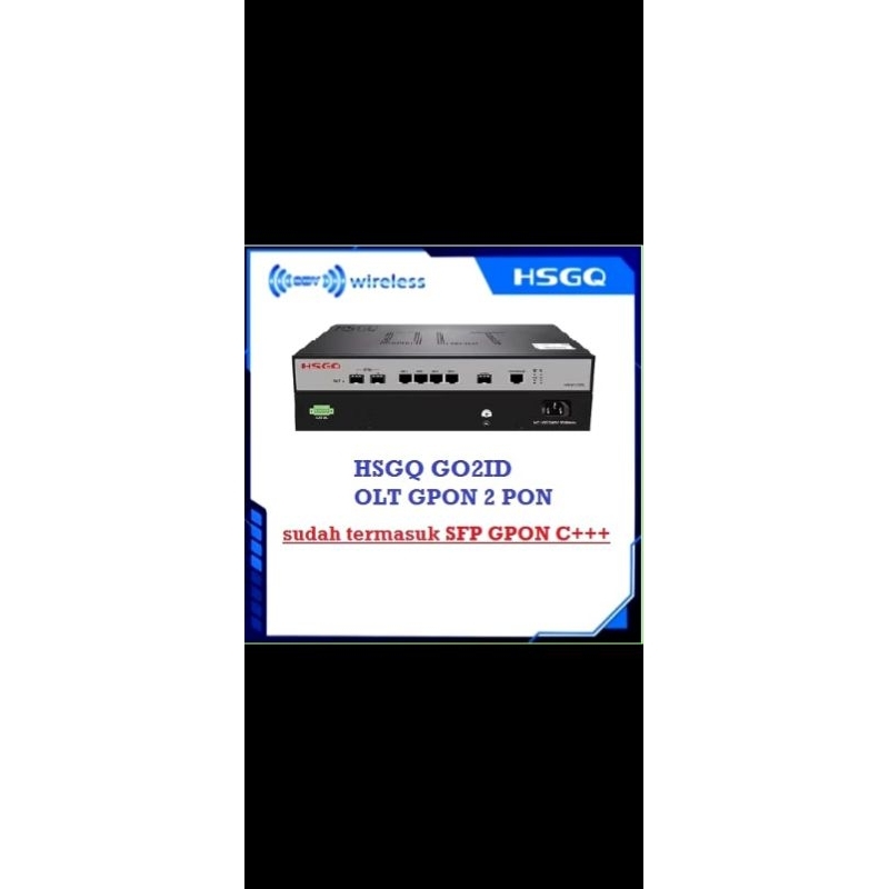 OLT HSGQ 2 PORT