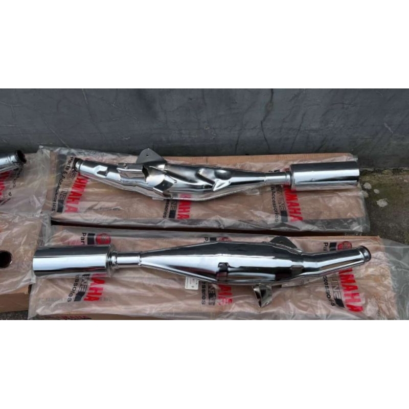 Knalpot FIZR FIZ R FORCE1 Original Baru Yamaha Standart Pabrik