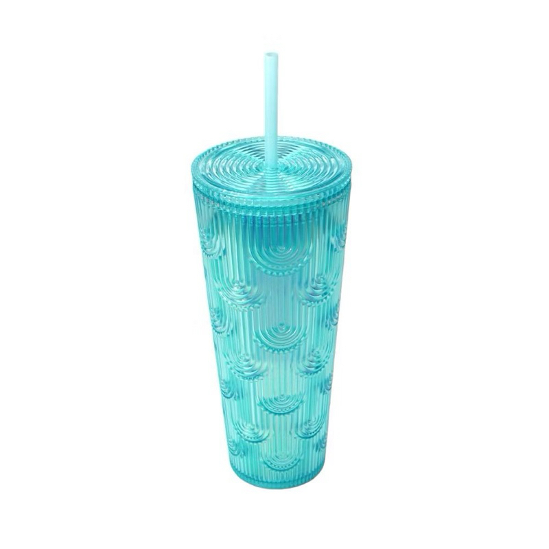 Azko kris 700 ml misty tumbler dengan sedotan