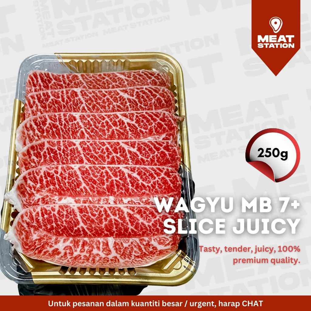 

Wagyu Slice Juicy MB 7+/ Wagyu MB 7+ Juicy / Beef Slice / Beef Import