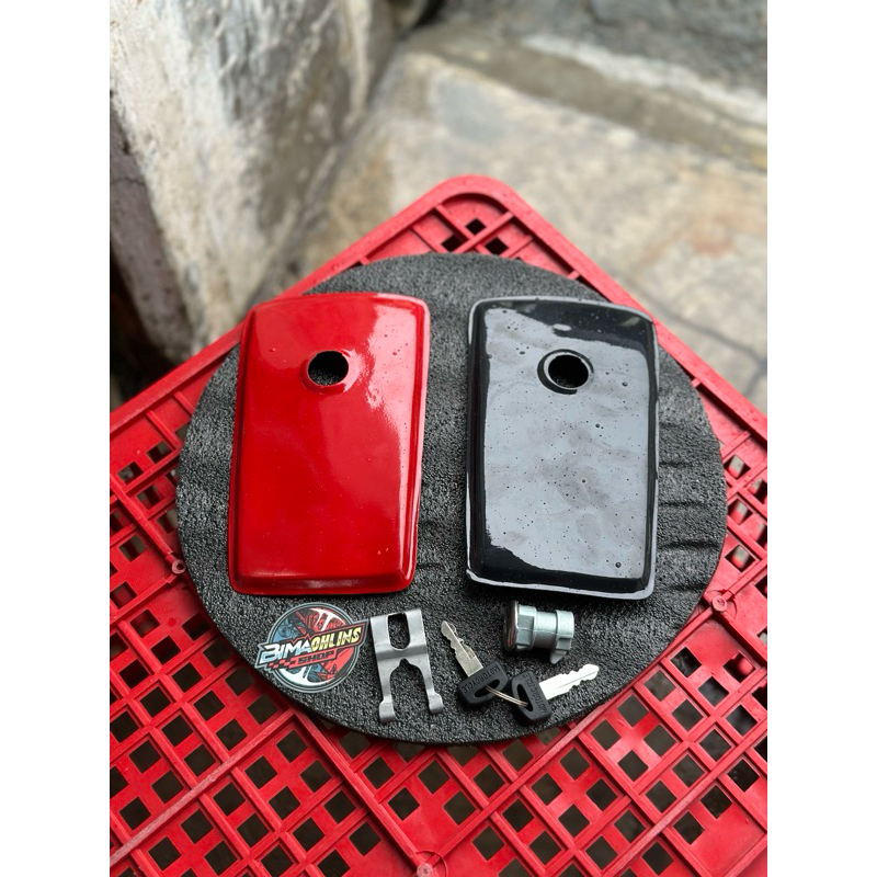 Tutup Tangki Kotak GL100 Set Kunci Tangki GL100 OSK Import Kualitas Original