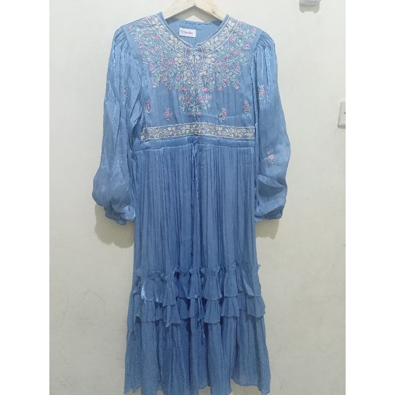 Midi shimmer PREMIUM/MIDI PANDORA/MIDI mewah/MIDI cantik/GAMIS kondangan/MIDI bordir