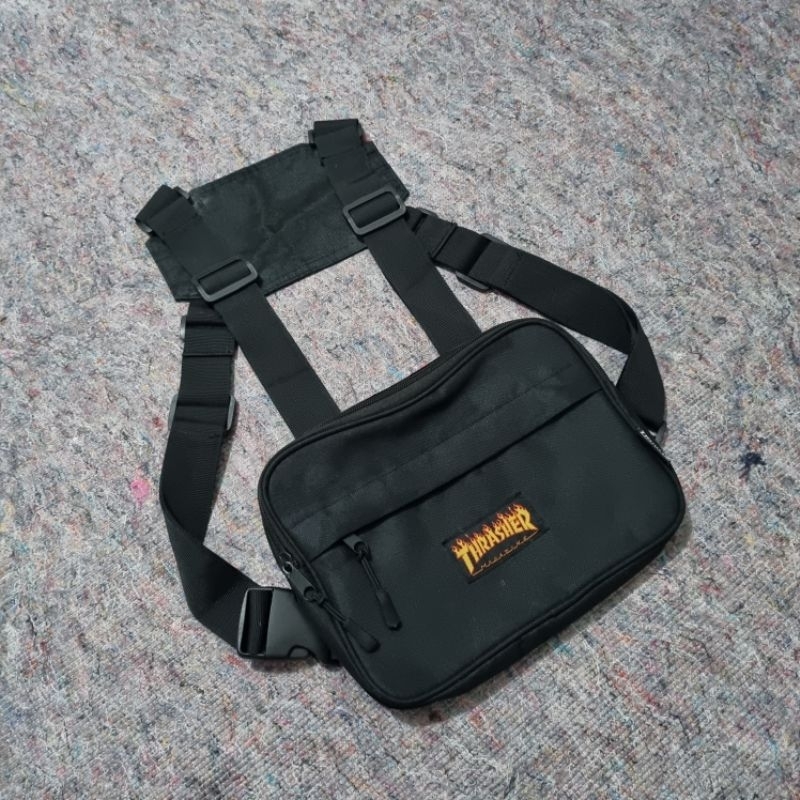 Thrasher Flame Body Bag Original