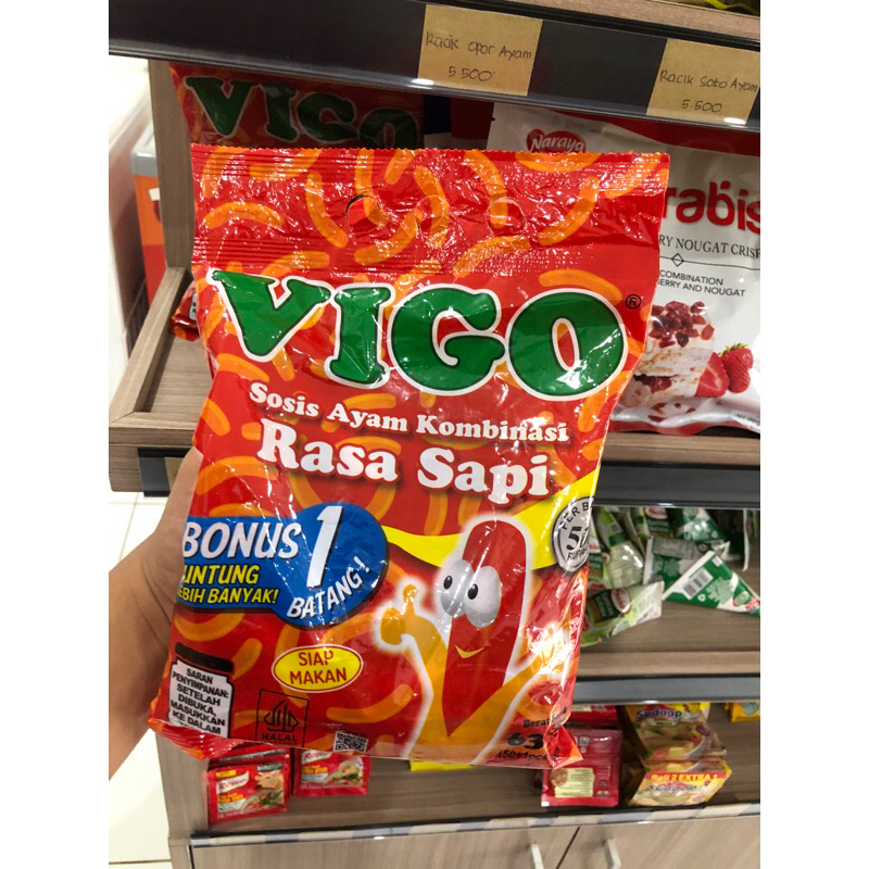 

Vigo 638gr - sosis ayam rasa sapi