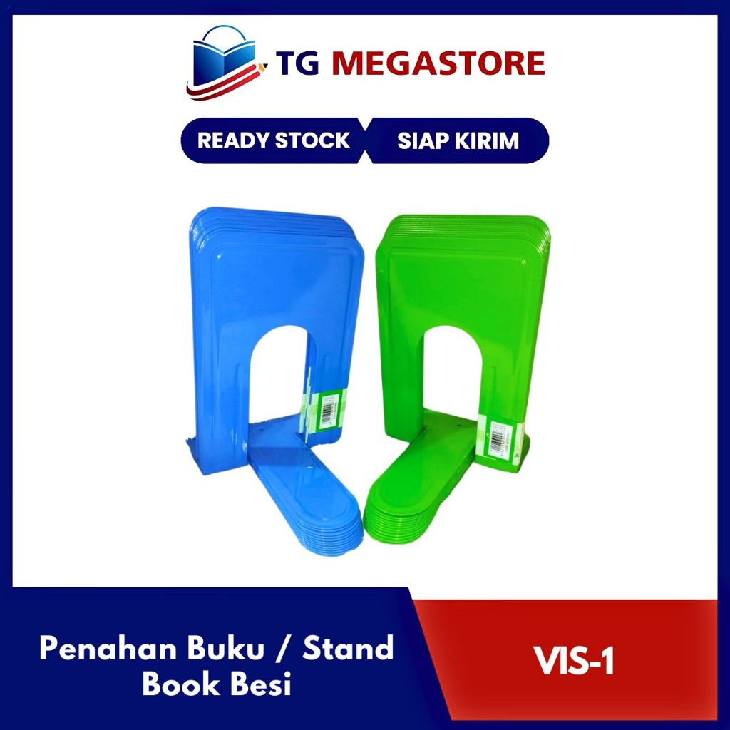 

Penahan Buku / Stand Book Vis-1 Besi - 9274