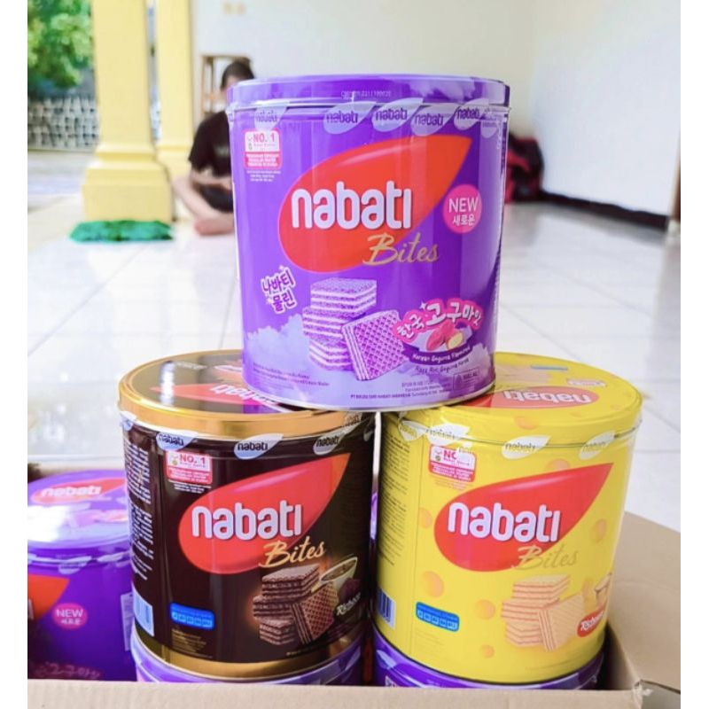 

nabati kaleng 1pcs coklat keju goguma terlaris exp 2026