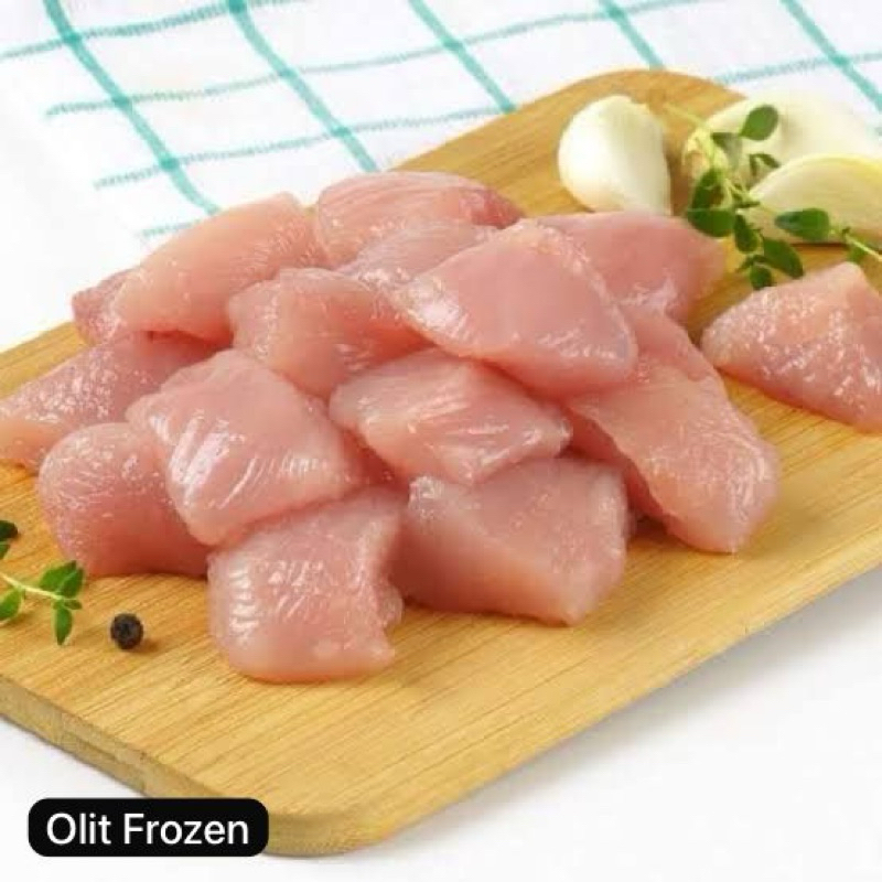 

Ayam Fillet Trimming Dada/Paha 1 kg - Olit Frozen