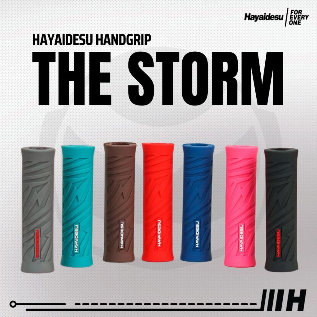 Hayaidesu Handgrip THE STORM - Hand Grip Motor Matic NMAX , PCX , ADV , VARIO , AEROX , XMAX , BEAT 