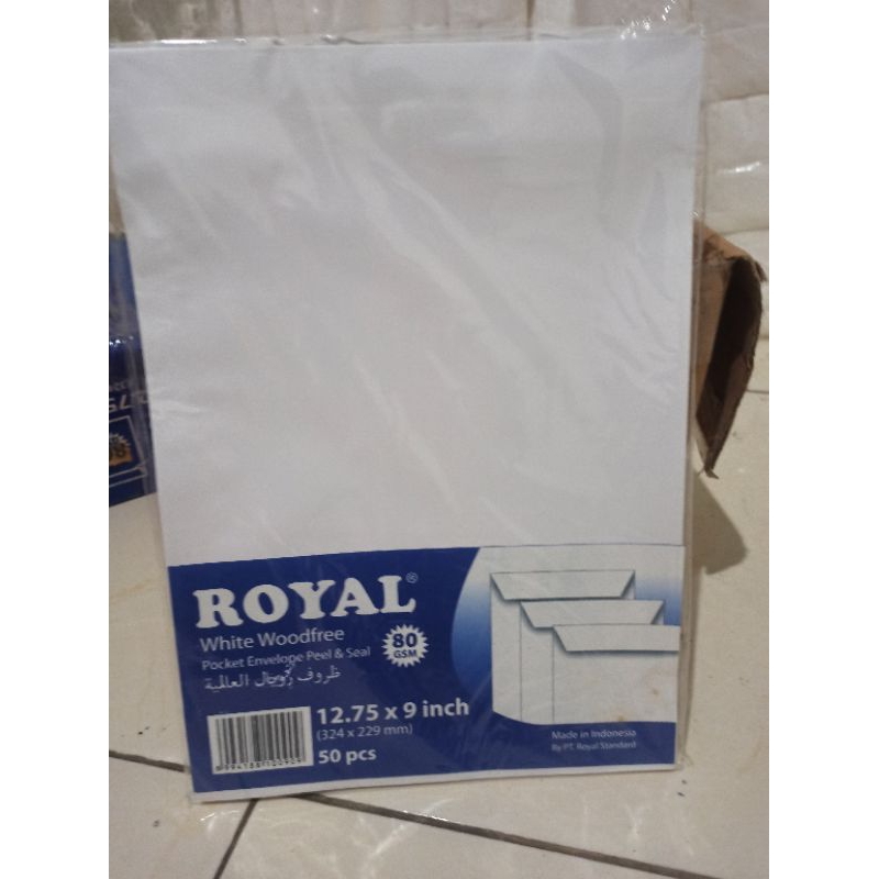 

amplop polio putih 100gsm baru murah lem perekat
