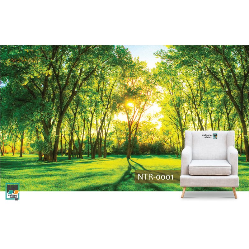 Wallpaper Dinding 3D Custom Murah Berkualitas Gambar Pemandangan Alam