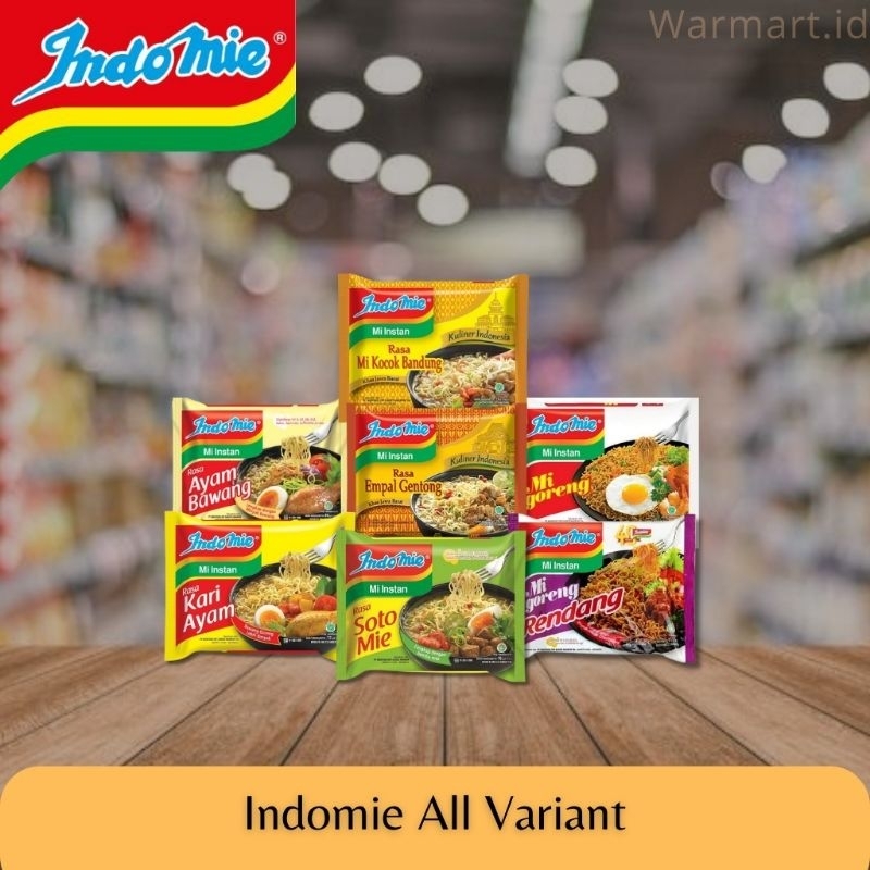 

Mie Instant - Indomie All Variant ×5pcs