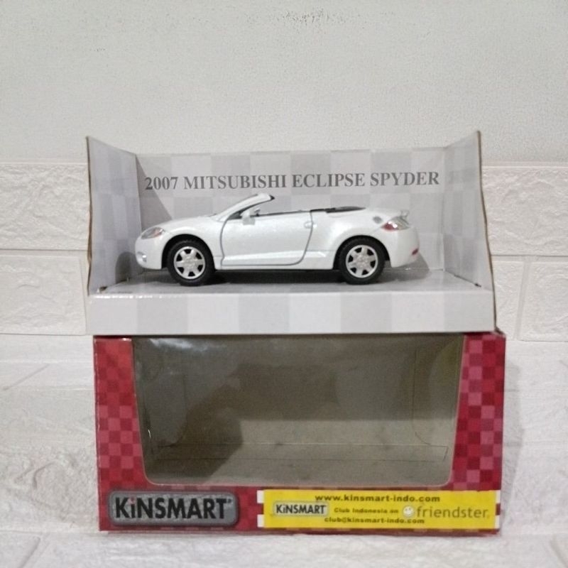 Kinsmart Mitsubishi eclipse spyder 2007