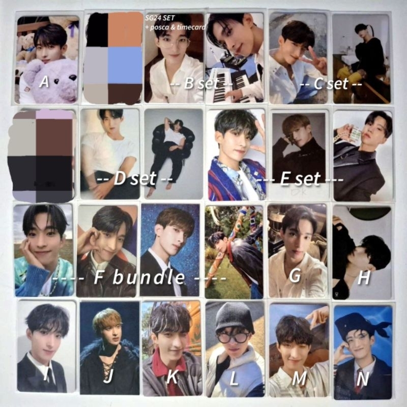 ೀ⋆ dk dokyeom seventeenth 17th weverse global seasons greeting 2024 tc special excalibur japan birth