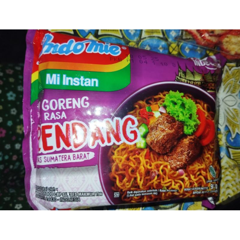 

indomie rendang goreng