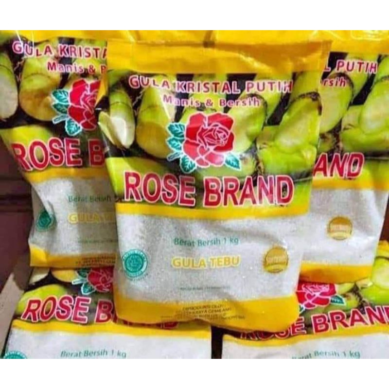 

gula rosebrand kemasan 1kg isi20 random