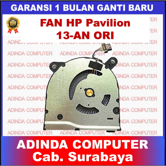 Fan HP 13-AN Pavilion 13 13-AN 13-AN0020CA 13-AN0010NR 13-AN0046tu ORI