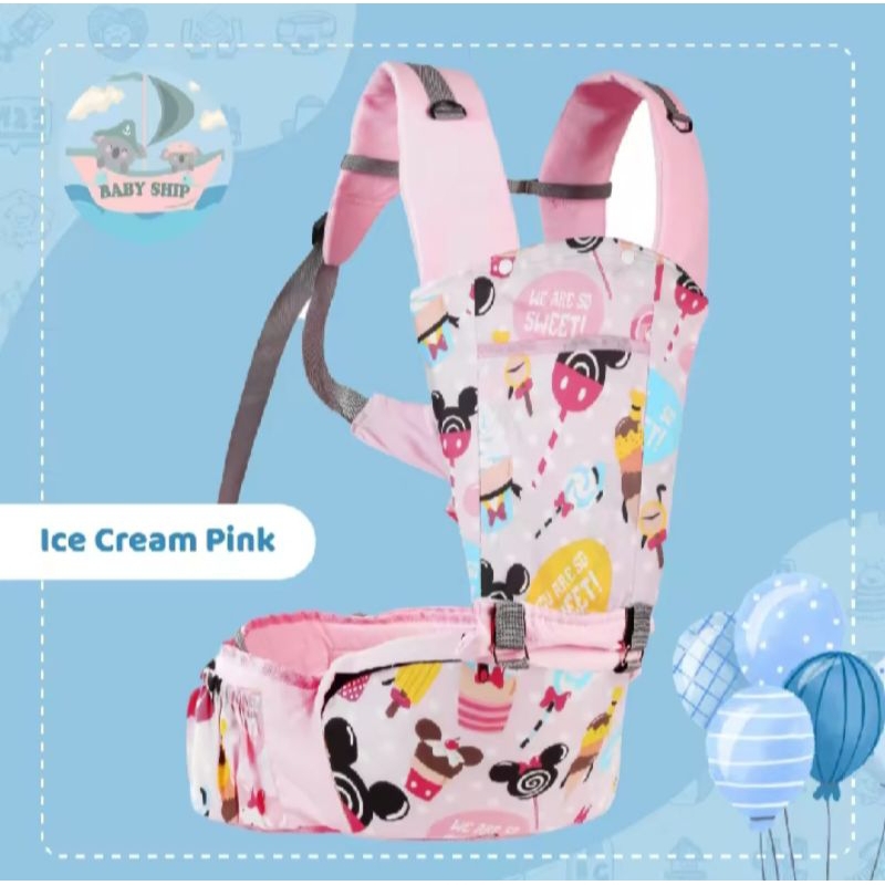 Omiland Gendongan Hipseat Alpaca Series