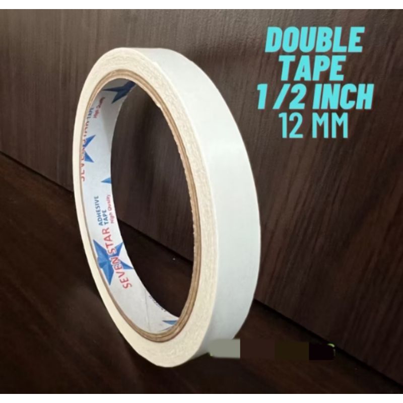 

Isolasi Double tape 2 sisi 12mm 10 yard