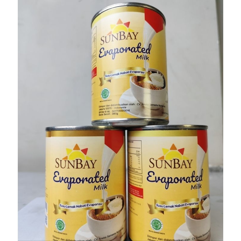 

Sunbay evaporasi milk / Evaporasi milk 380 gr 1 Carton