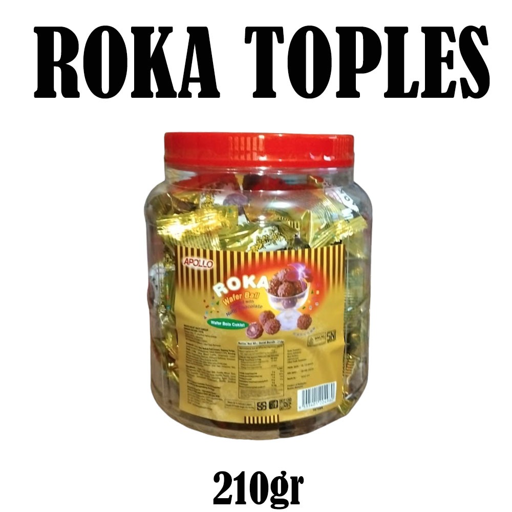 

APOLLO ROKA WAFERBALL TOPLES 210GRAM