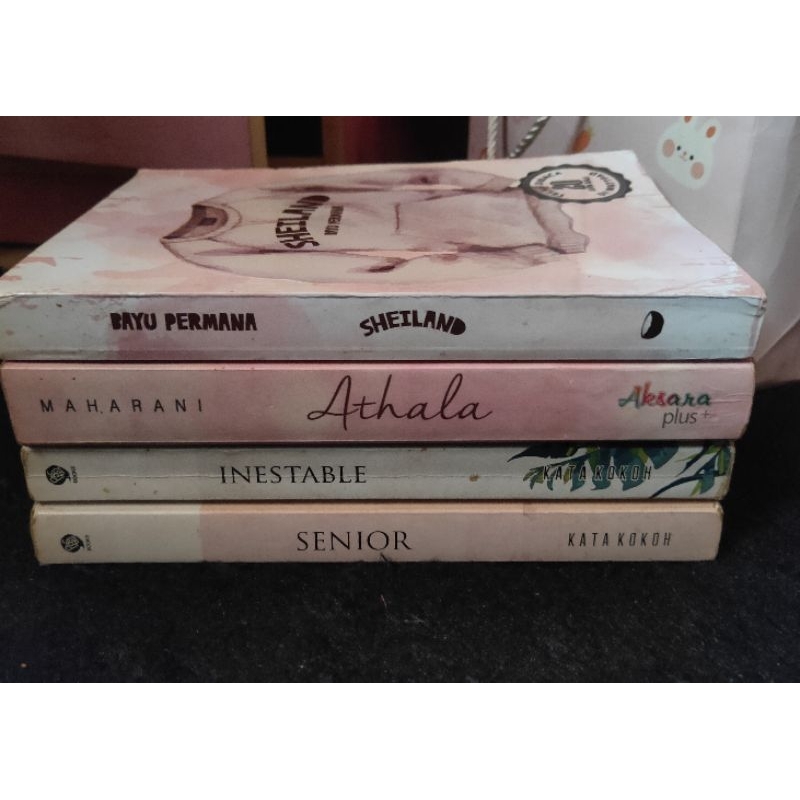 BUKU NOVEL FIKSI - WATTPAD [senior, inestable, sheiland, athala) ORIGINAL