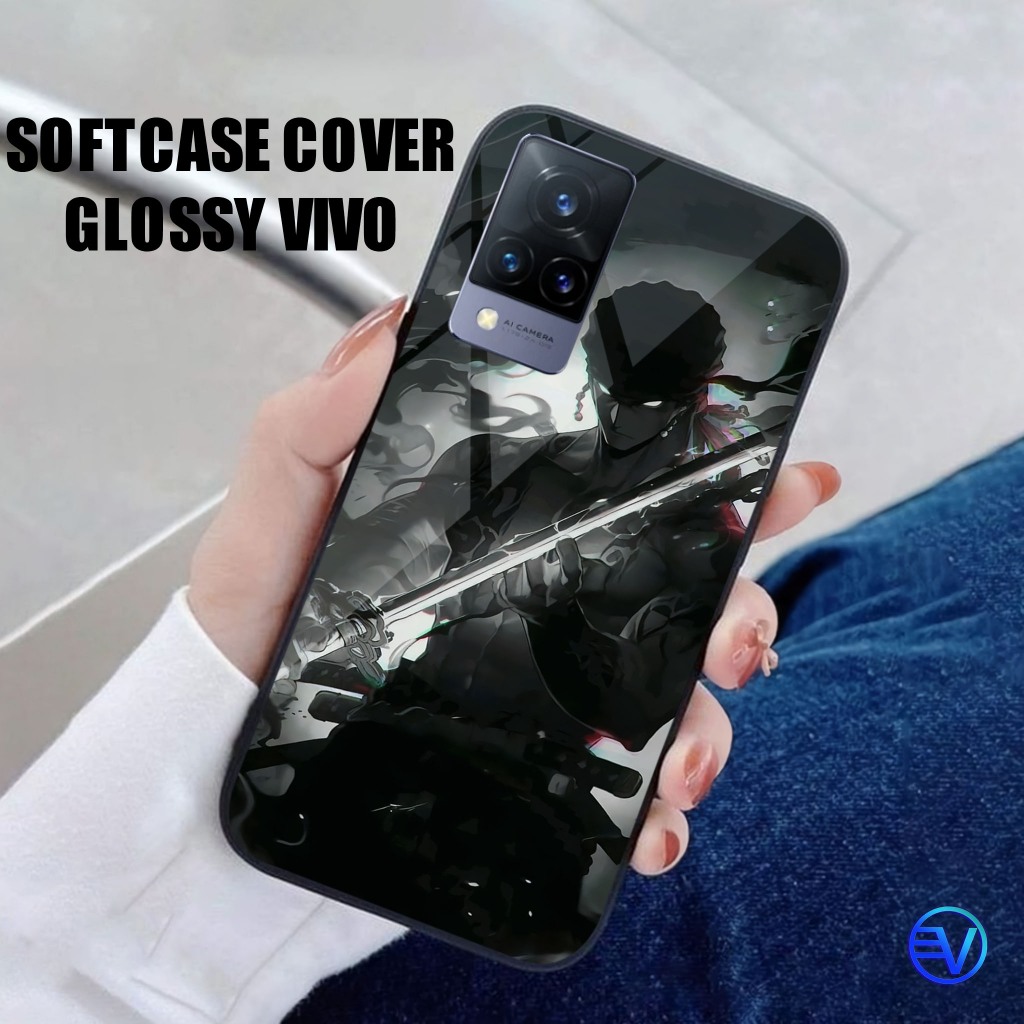 [ GT21 ZORO ] Softcase VIVO V20/V20PRO/V20SE/V21E/V21 5G/V23/V23E/V19/V17/V17 PRO Case Kilau Mirror 
