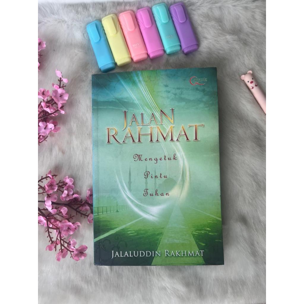 Buku Jalan Rahmat Mengetuk Pintu Tuhan - Buku Agama Islam Mengetuk Jalan Rahmat Jalaluddin Rakhmat