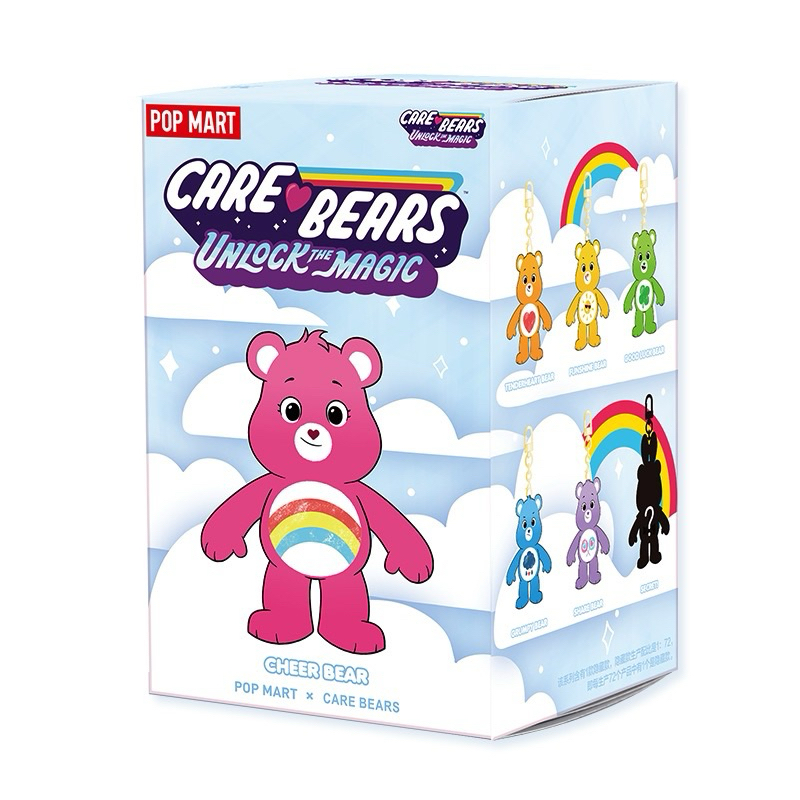 POP MART Care Bears Unlock the Magic Series Plush Pendant Blind Box Birthday Gift Kid Toy popmart