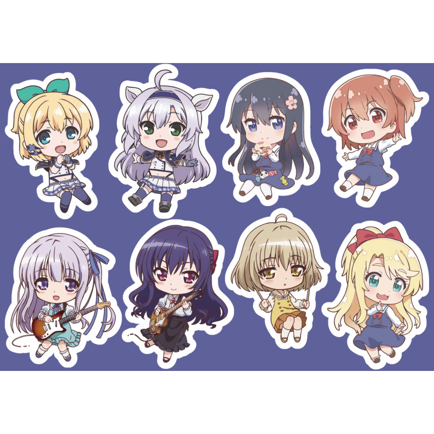 

Sticker Rokudenashi Majutsu Koushi to Akashic Records/ Akashic Records of Bastard Magic Instructor |Sheet a6