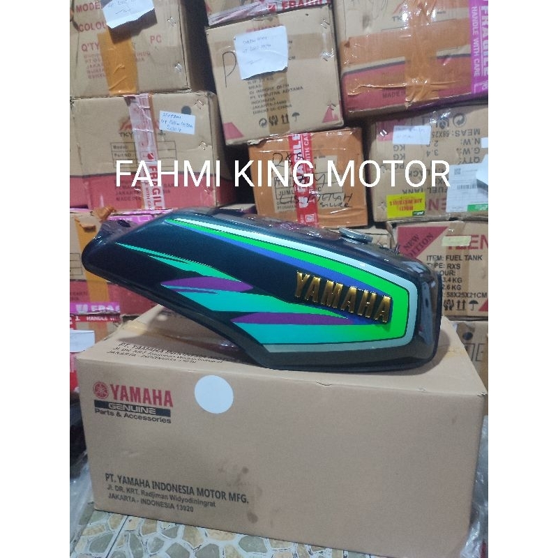 TANGKI TENGKI RXKING RX KING MASTER HIJAU BOTOL 1997/1998 KOMPLIT GRES BARU ASLI ORIGINAL YGP SIAP P