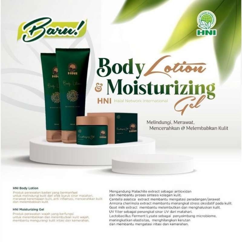 Paket Body Lotion & Moisturaizer HNI HPAI