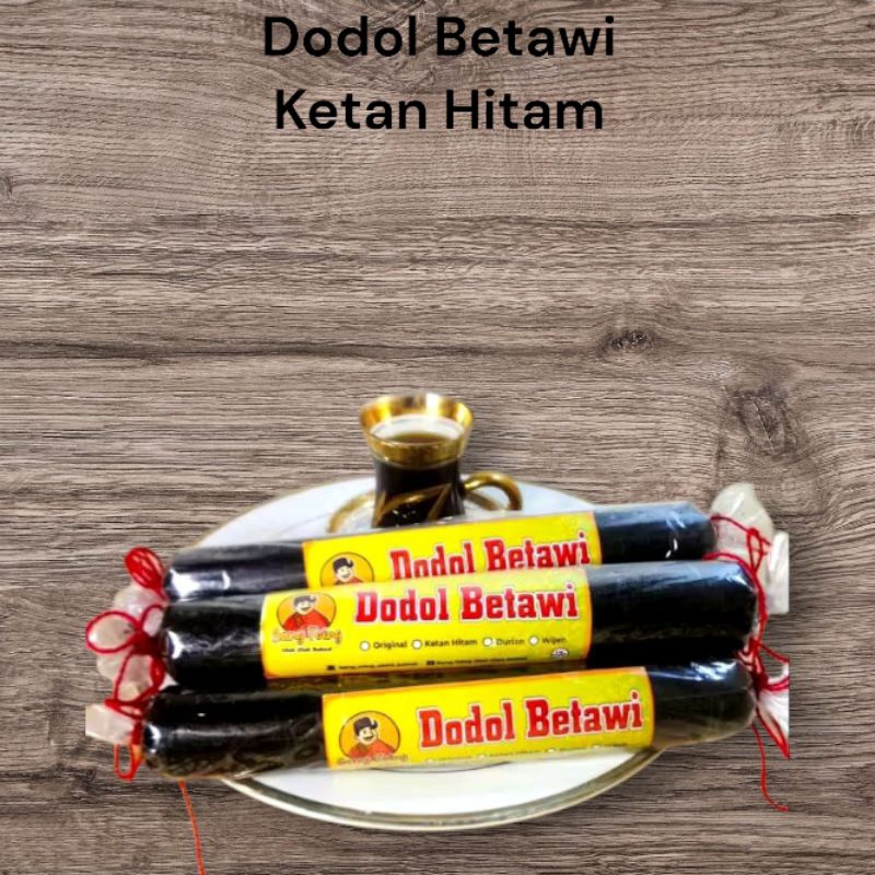 

DODOL BETAWI | rasa KETAN HITAM | LEGIT