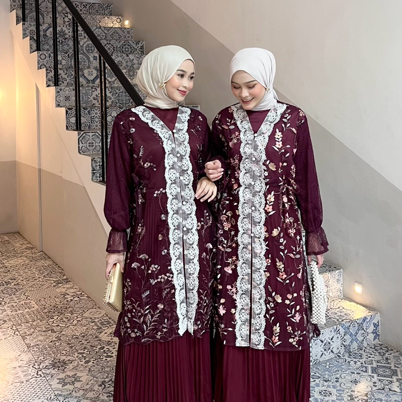 PROMO / BAHAN PREMIUM / Dezhaf - Leila Outer / Outer Tile Garden / Outer Tile