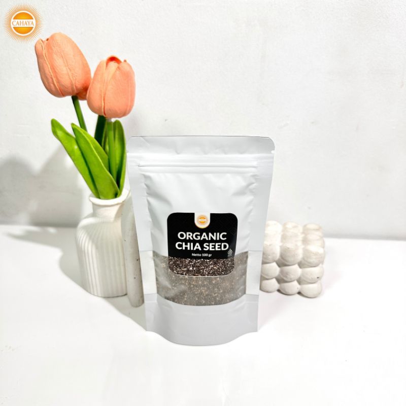 

Organic Chia Seed 100gr Premium | Biji Chia Seeds Mexico | Diet Ala JSR