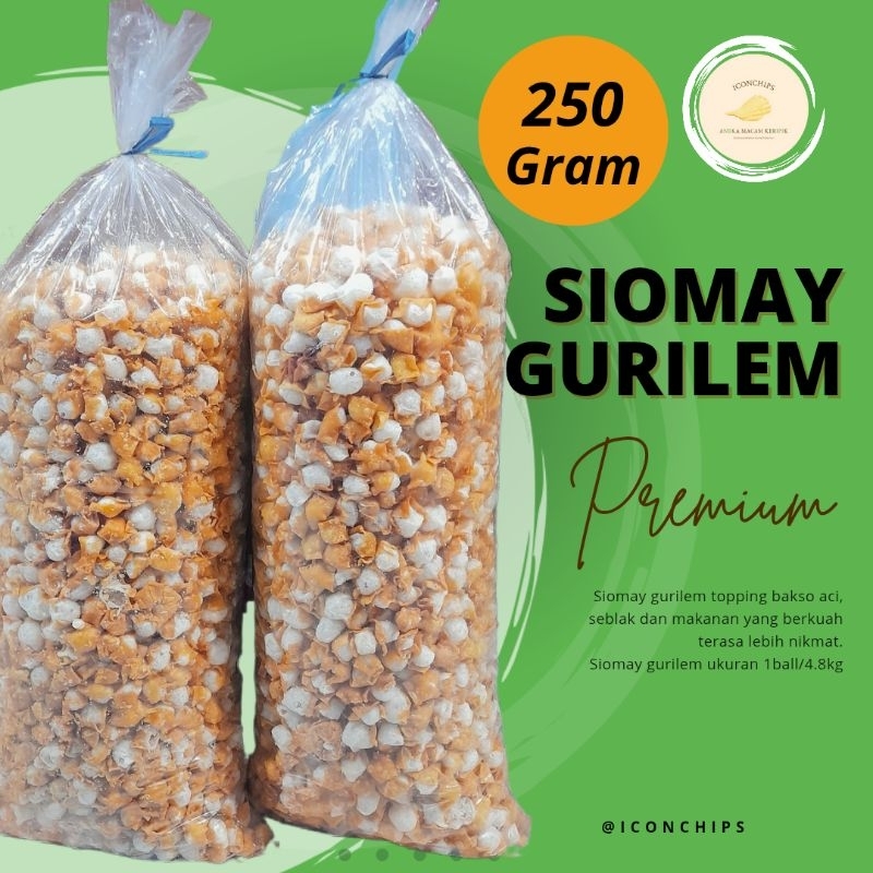 

Siomay kering gurilem 250gram