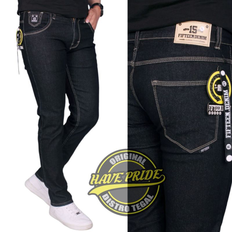 CELANA LEVIS PANJANG FIFTEEN DENIM