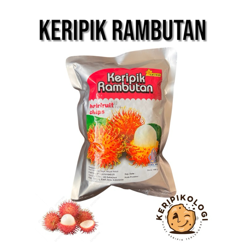 

KERIPIK RAMBUTAN ASLI KUALITAS SUPER 100gr GROSIR