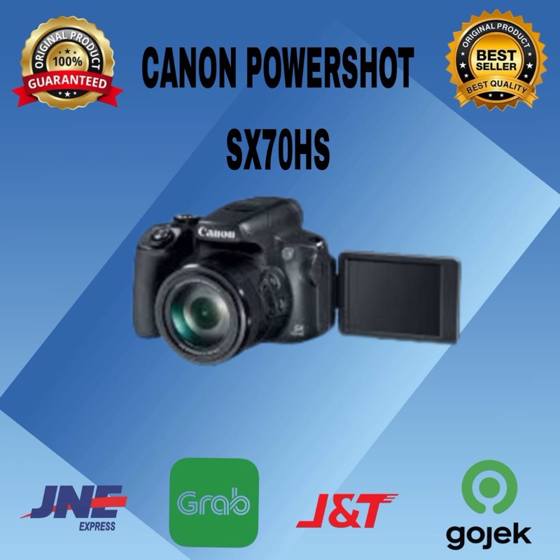 camera canon powershot SX70HS-white box,camera only