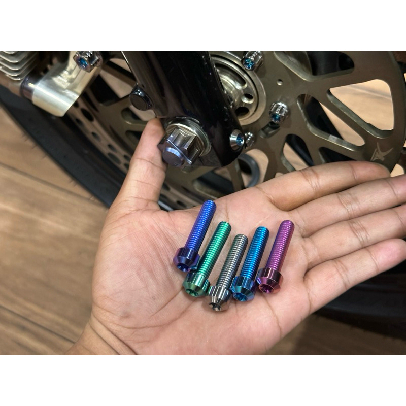 Baut Kuncian Shock Sok Depan Ninja R RR SS