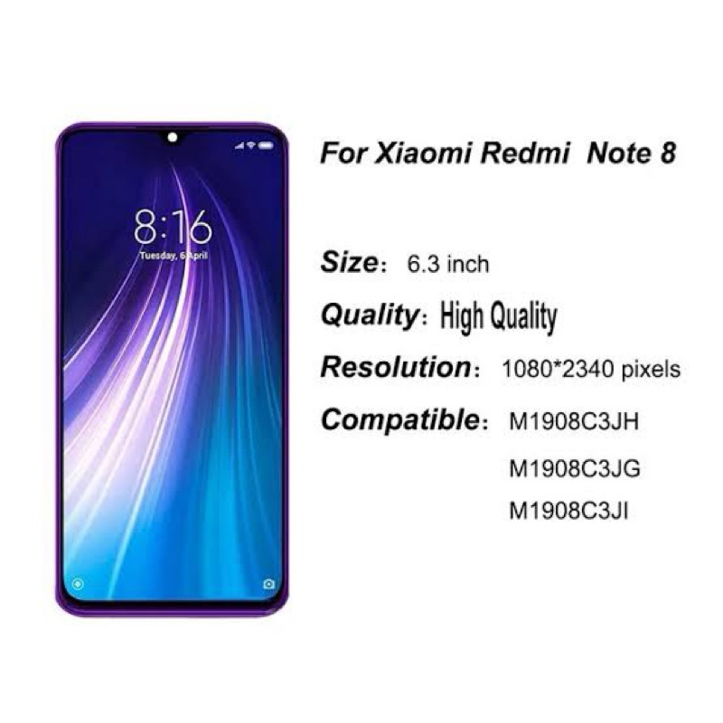 Xiaomi Redmi Note 8 - 64 GB (Second)
