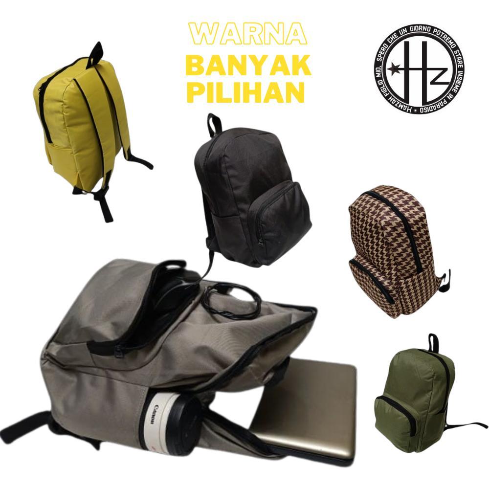 Tas Ransel Kain Warna Banyak PilihanTas Ransel Wanita untuk Sekolah Kuliah