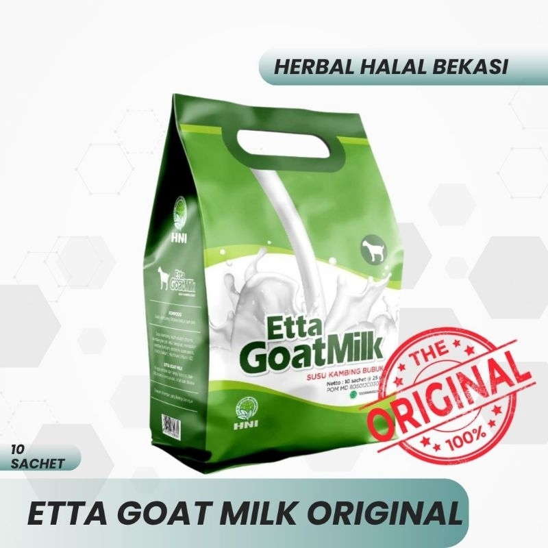 ETTA GOAT MILK HNI EGM HNI Egm Hpai Susu kambing susu hni  Susu etawa ,Protein Setara ASI Susu Etawa