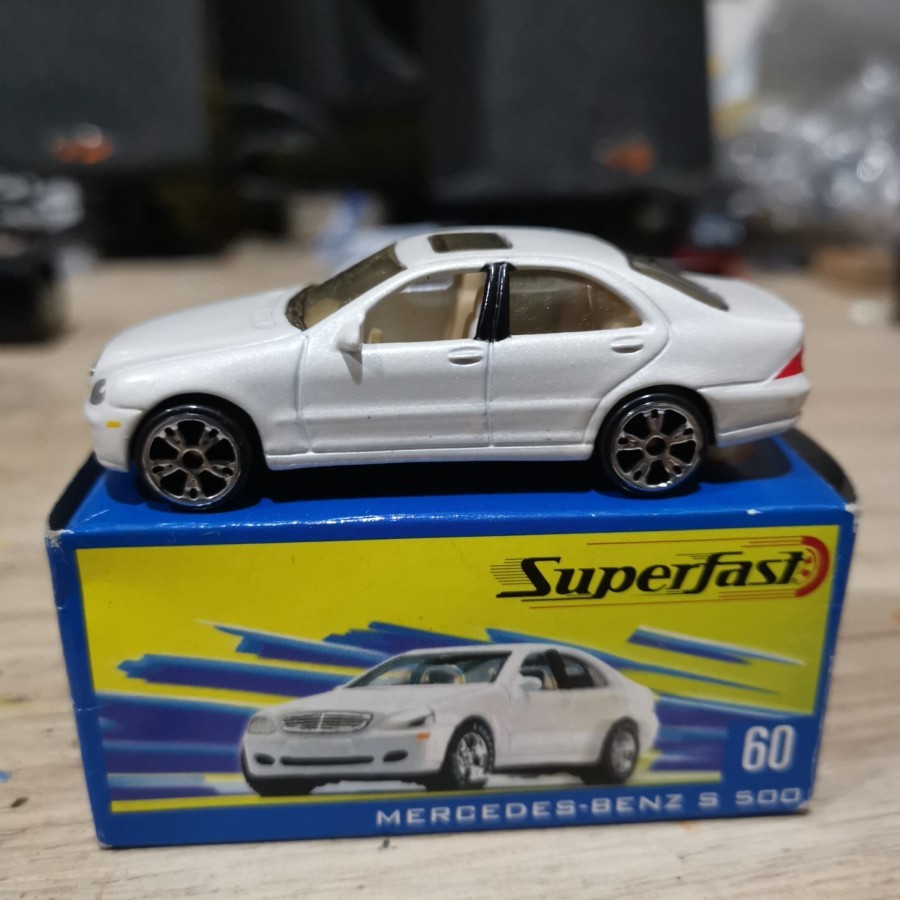 Matchbox Superfast Mercedes Benz S 500 Putih