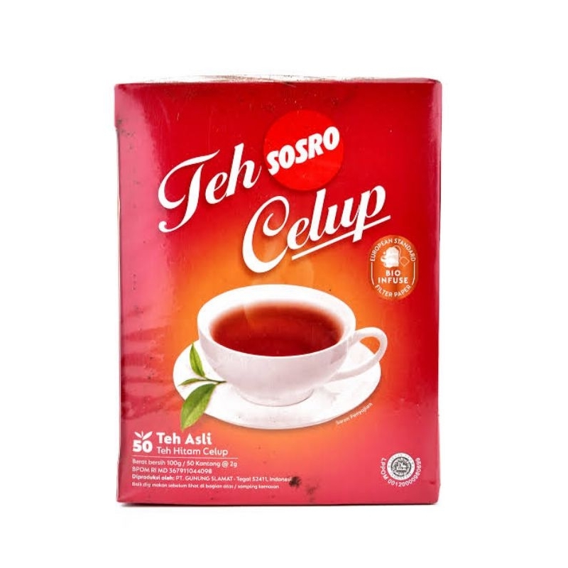 

teh celup sosro 1box isi 30 termurah