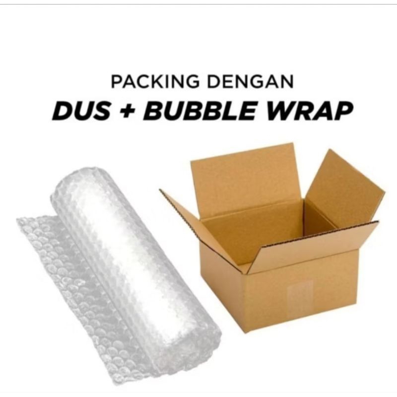 

Packing Tambahan Kardus + Buble Wrap