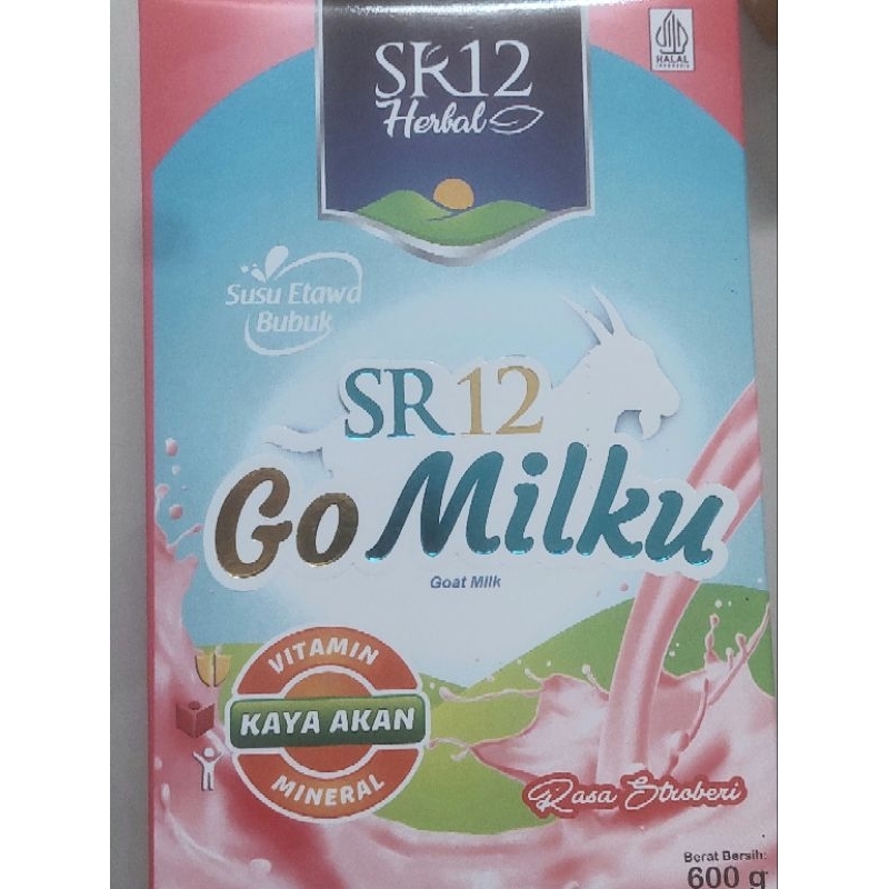 

Susu Go Milku Strawberry 600gr