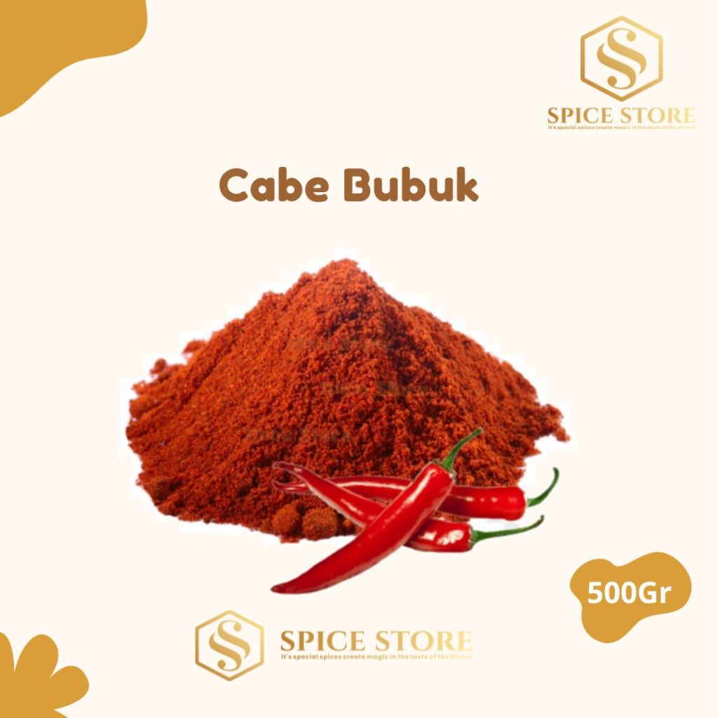 

Spice Store - Bumbu Dapur Bubuk Cabe (500Gr)