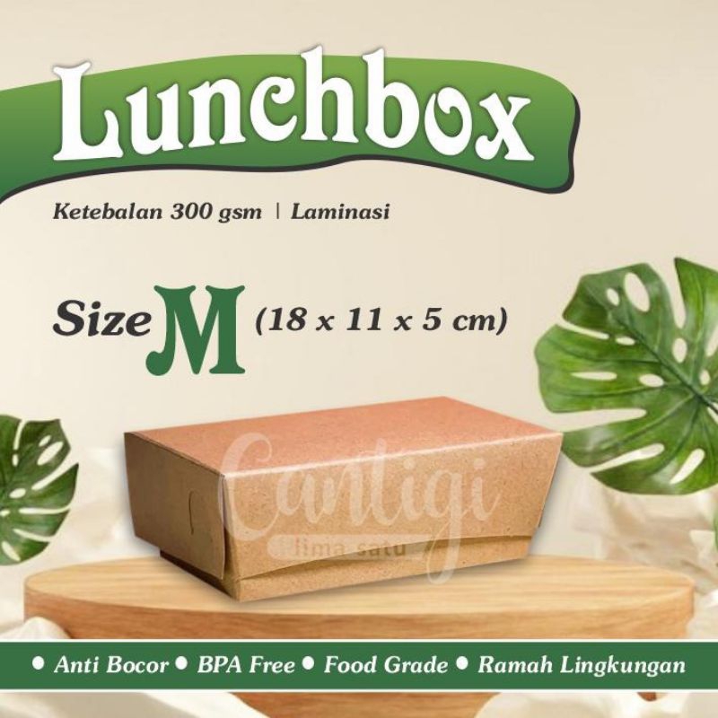 

Lunchbox paper size M