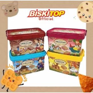 

BISKITOP OFFICIAL - WAFER CUBE 180G Waffer Anak Dewasa Enak Renyah,Enak,Cocok Dimakan bersama Keluarga hampers lebaran murah meriah murah