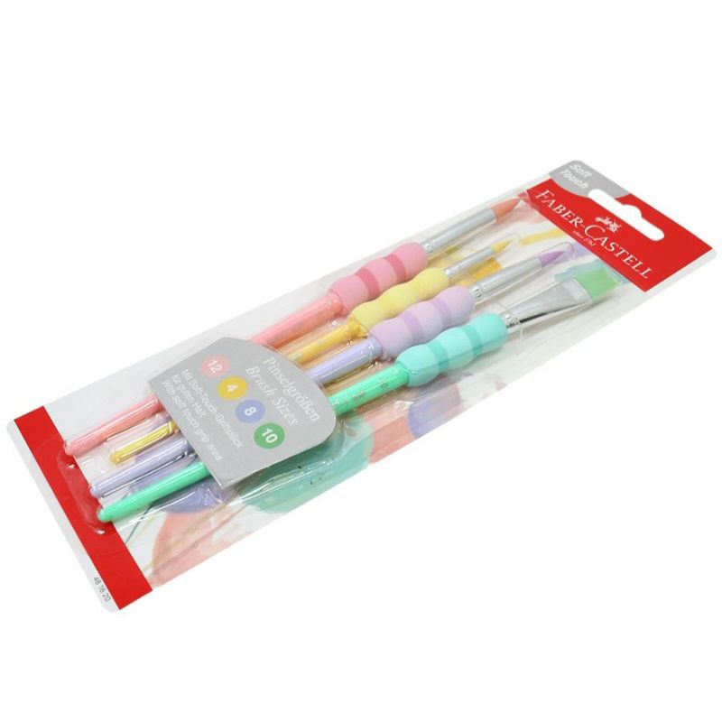 

Faber Castell Brush Sizes... Kuas faber castell set isi 4. kuas melukis kuas cat air